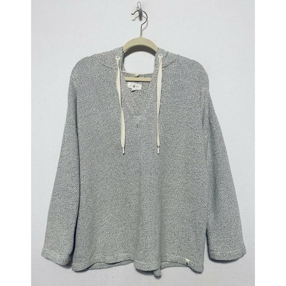 Lou & Grey Tops - Lou & Grey Womens Medium Pullover Drawstring Hoodie Tunic Top Gray Boho